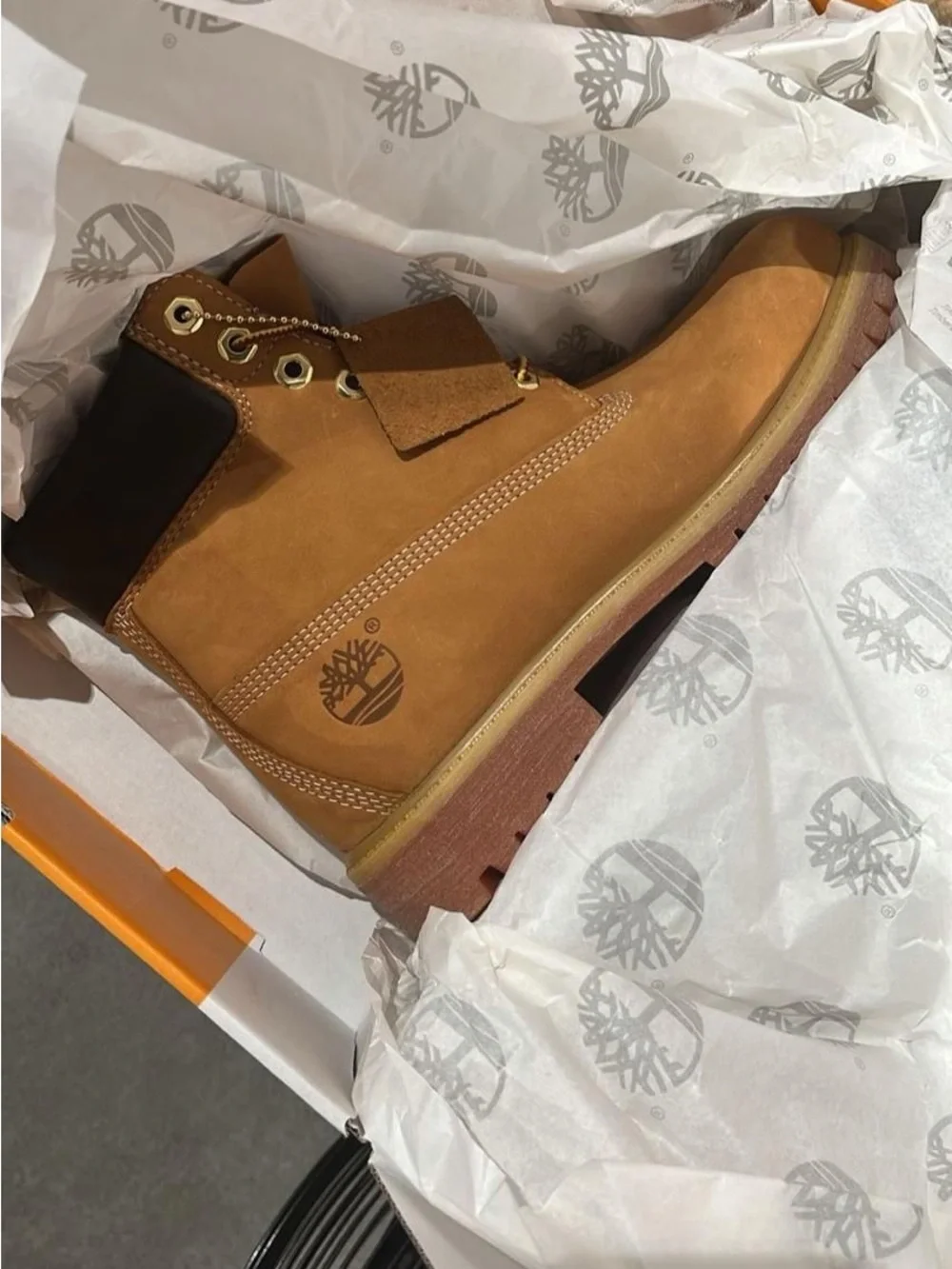 Timberland Men’s Premium Nubuck Work Boots - Wheat/Tan